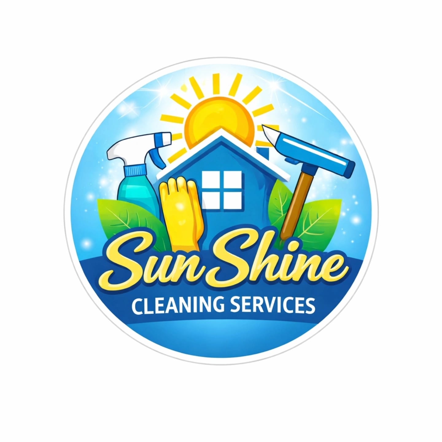 Sun Shine Cleaning Services logo